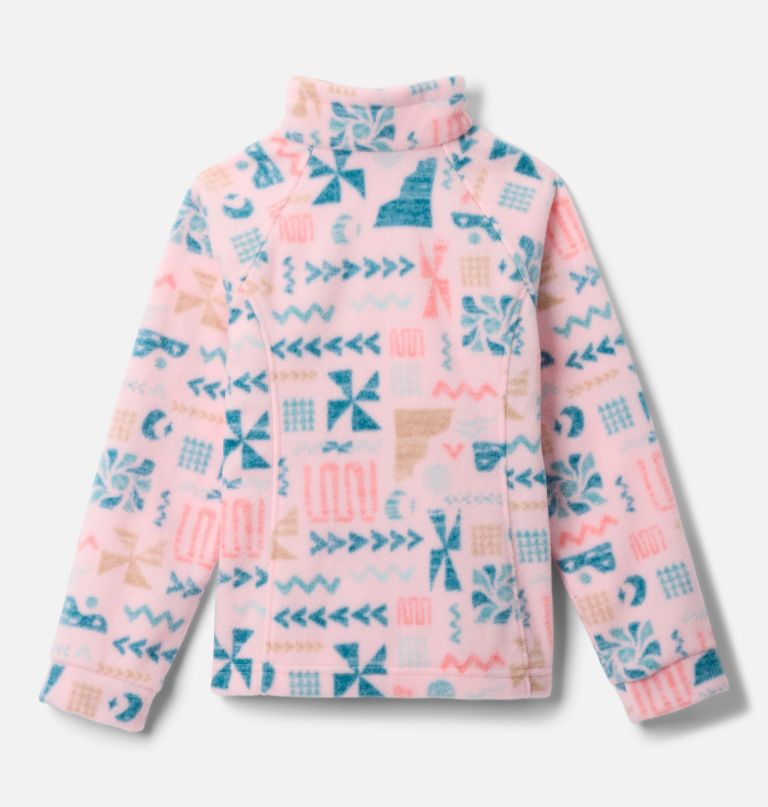 jaqueta de lã estampada benton springs ii para meninas