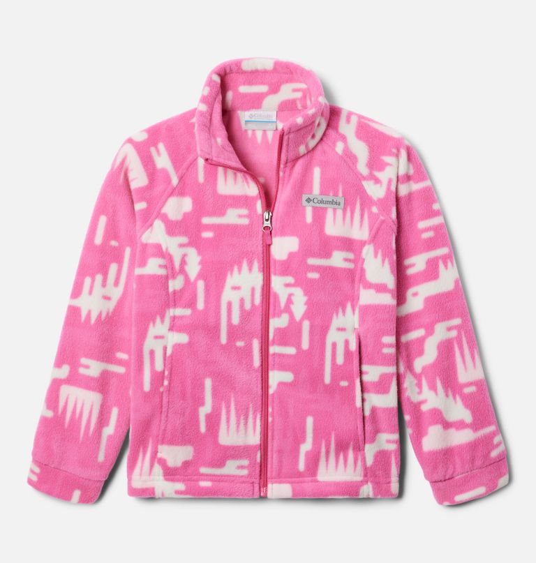 jaqueta de lã estampada benton springs ii para meninas