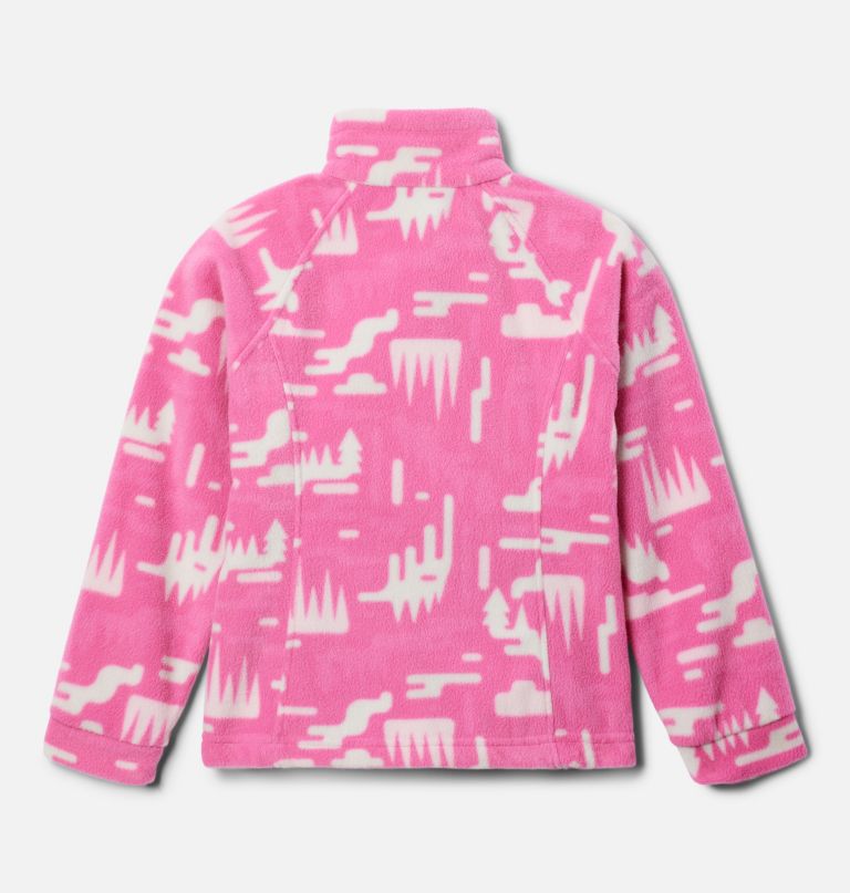 jaqueta de lã estampada benton springs ii para meninas