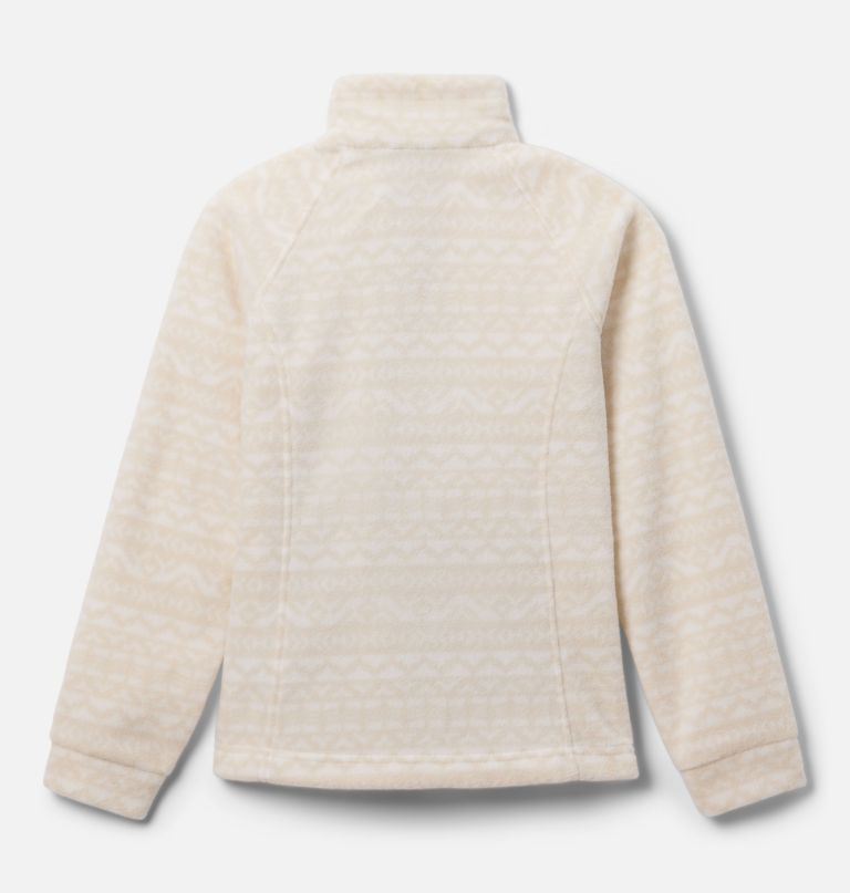 jaqueta de lã estampada benton springs ii para meninas