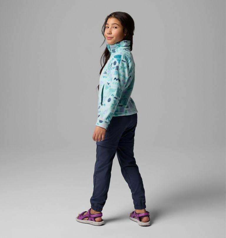 jaqueta de lã estampada benton springs ii para meninas