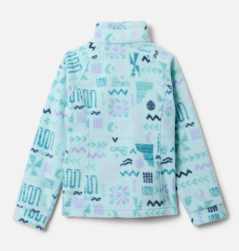 jaqueta de lã estampada benton springs ii para meninas