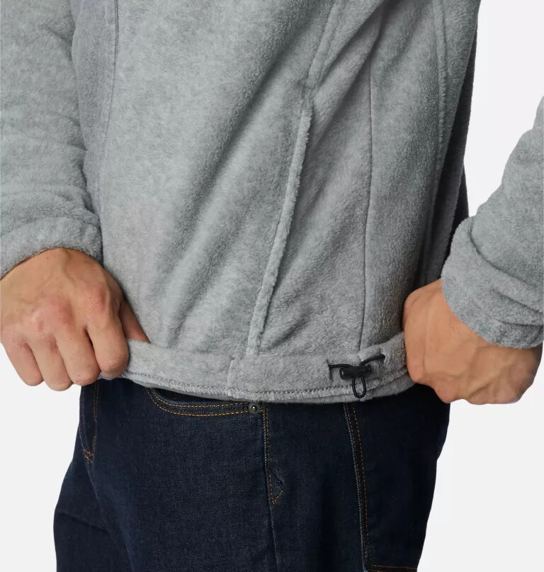 jaqueta masculina steens mountain 2.0 com zíper frontal e forro de lã - tamanho alto