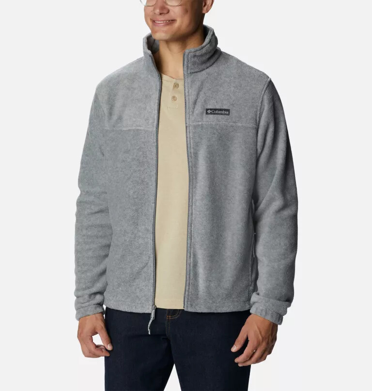 jaqueta masculina steens mountain 2.0 com zíper frontal e forro de lã - tamanho alto
