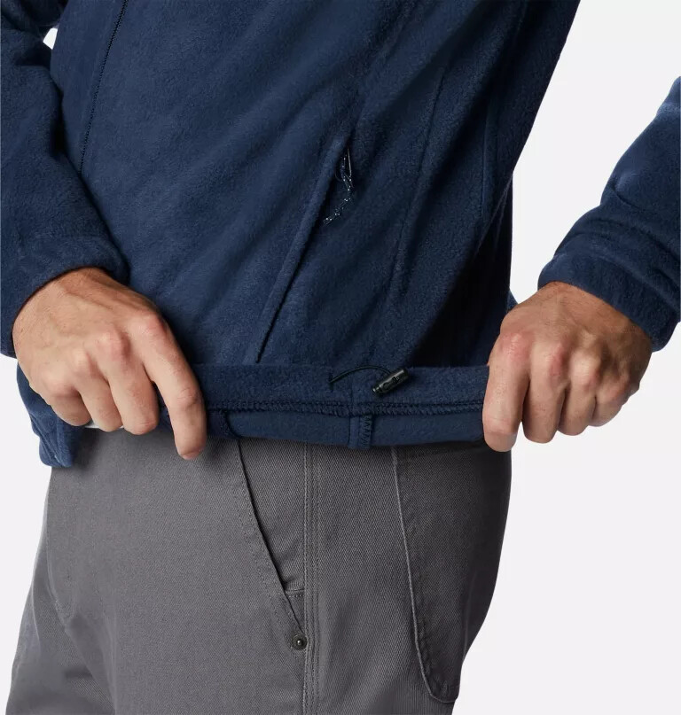 jaqueta masculina steens mountain 2.0 com zíper frontal e forro de lã - tamanho alto