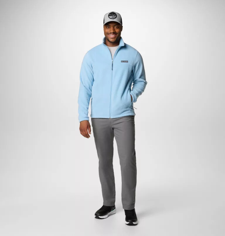 jaqueta masculina steens mountain 2.0 com zíper frontal e forro de lã - tamanho alto