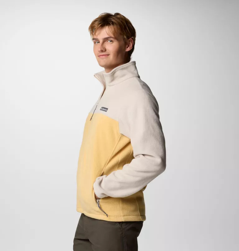 jaqueta masculina steens mountain 2.0 com zíper frontal e forro de lã - tamanho alto