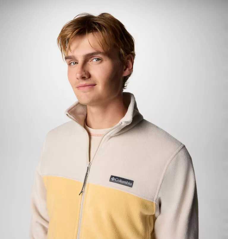 jaqueta masculina steens mountain 2.0 com zíper frontal e forro de lã - tamanho alto