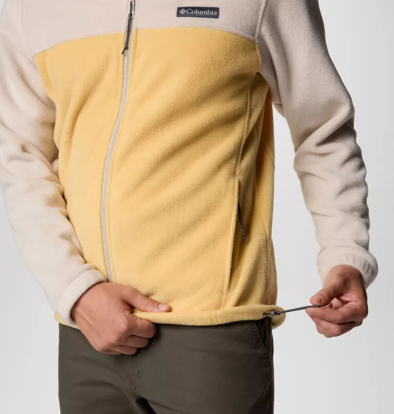 jaqueta masculina steens mountain 2.0 com zíper frontal e forro de lã - tamanho alto