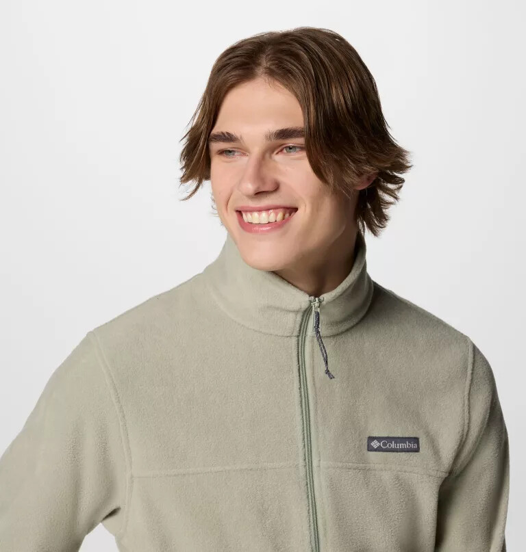 jaqueta masculina steens mountain 2.0 com zíper frontal e forro de lã - tamanho alto