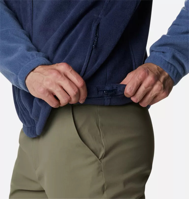 jaqueta masculina steens mountain 2.0 com zíper frontal e forro de lã - tamanho alto