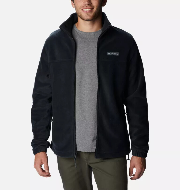 jaqueta masculina steens mountain 2.0 com zíper frontal e forro de lã - tamanho alto