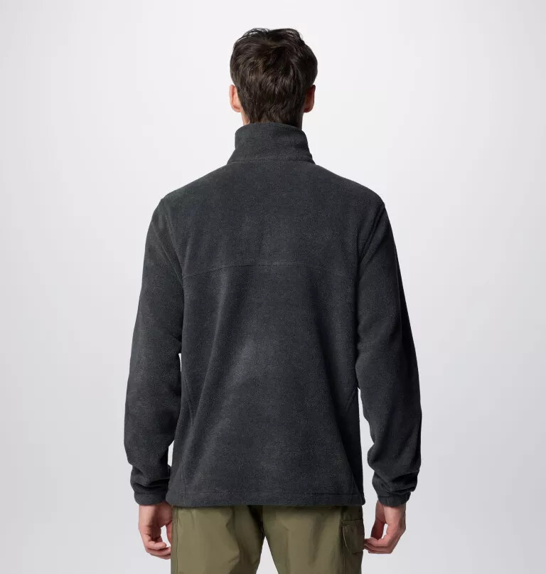 jaqueta masculina steens mountain 2.0 com zíper frontal e forro de lã.