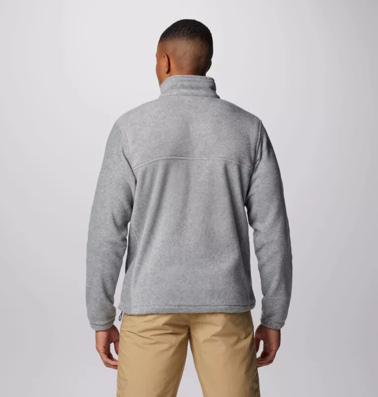 jaqueta masculina steens mountain 2.0 com zíper frontal e forro de lã.