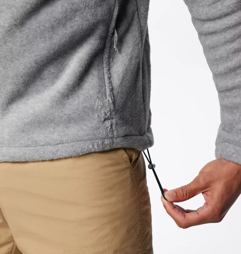 jaqueta masculina steens mountain 2.0 com zíper frontal e forro de lã.