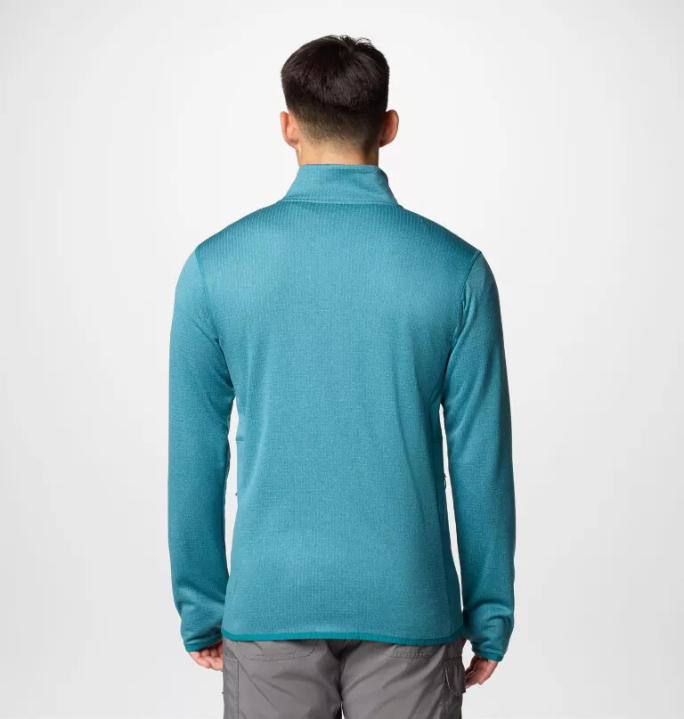 jaqueta de lã polar masculina park view com zíper completo