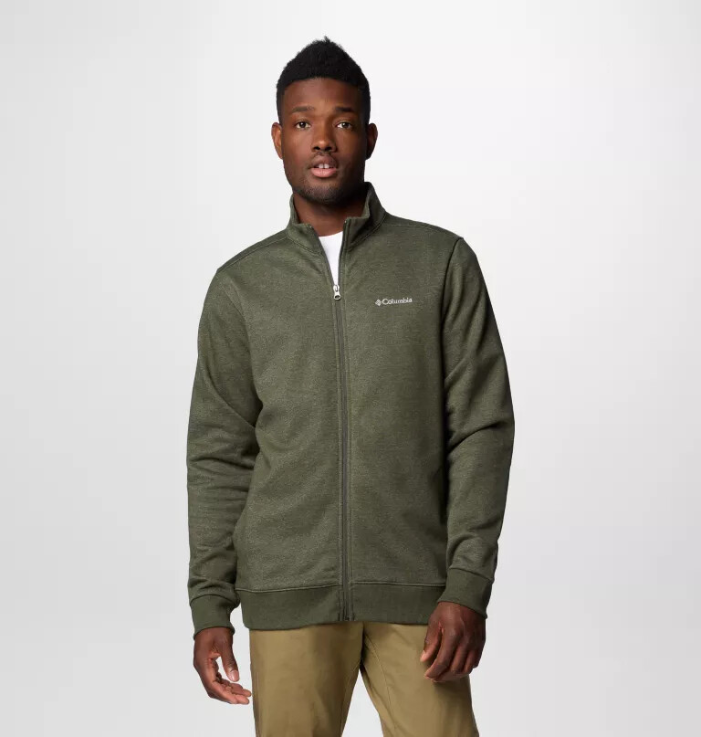 jaqueta masculina hart mountain com zíper completo