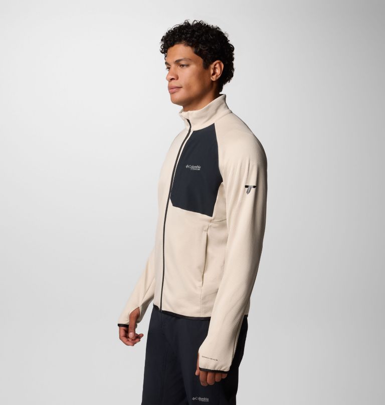 jaqueta masculina triple canyon grid fleece ii com zíper completo