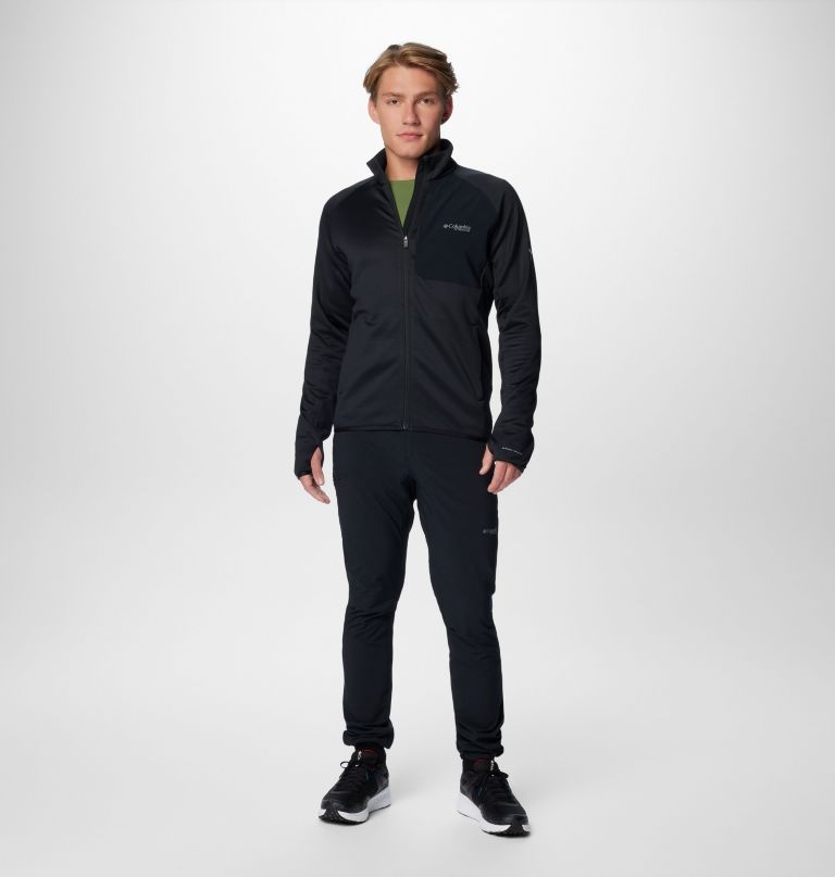 jaqueta masculina triple canyon grid fleece ii com zíper completo