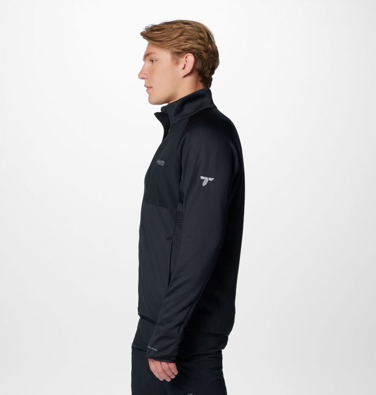 jaqueta masculina triple canyon grid fleece ii com zíper completo