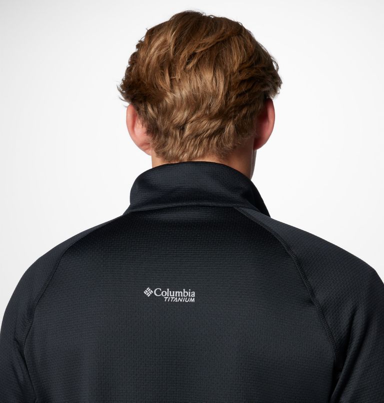 jaqueta masculina triple canyon grid fleece ii com zíper completo