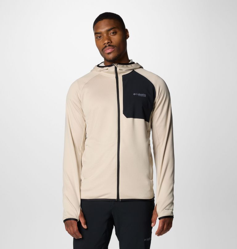 jaqueta masculina triple canyon grid ii com capuz e zíper frontal