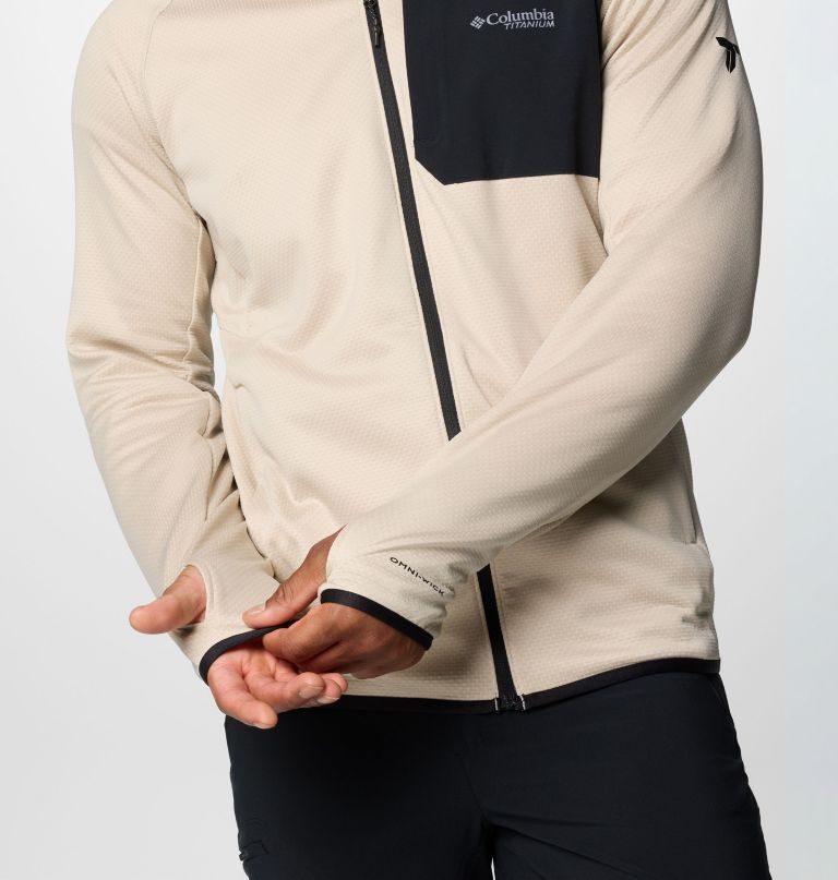 jaqueta masculina triple canyon grid ii com capuz e zíper frontal