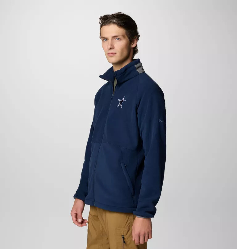 jaqueta fleece masculina flanker iv - dallas cowboys