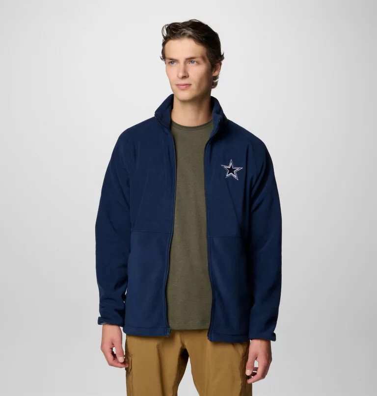 jaqueta fleece masculina flanker iv - dallas cowboys