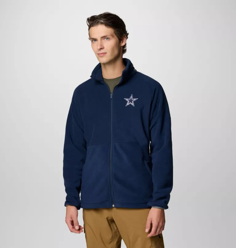 jaqueta fleece masculina flanker iv - dallas cowboys