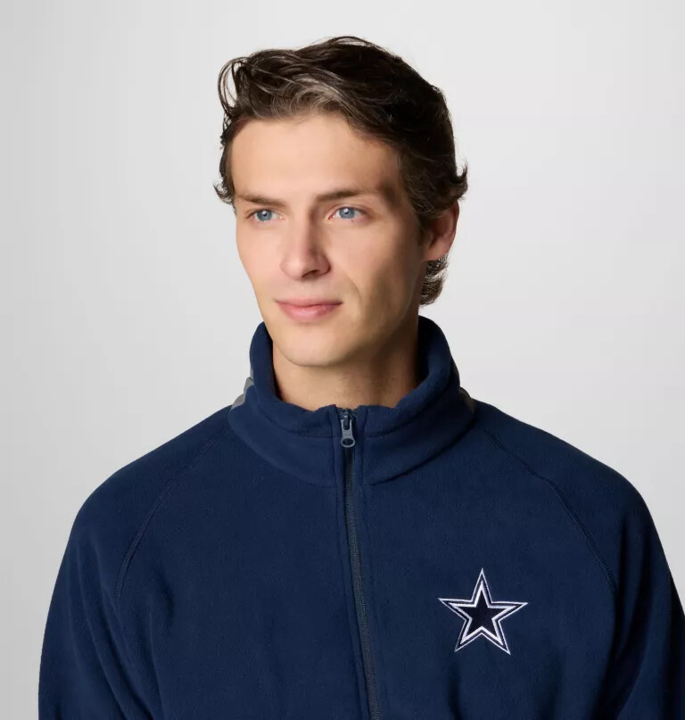 jaqueta fleece masculina flanker iv - dallas cowboys