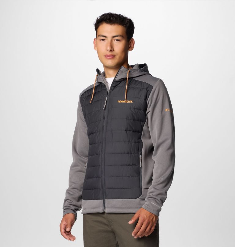 moletom com capuz híbrido masculino universitário out-shield - tennessee