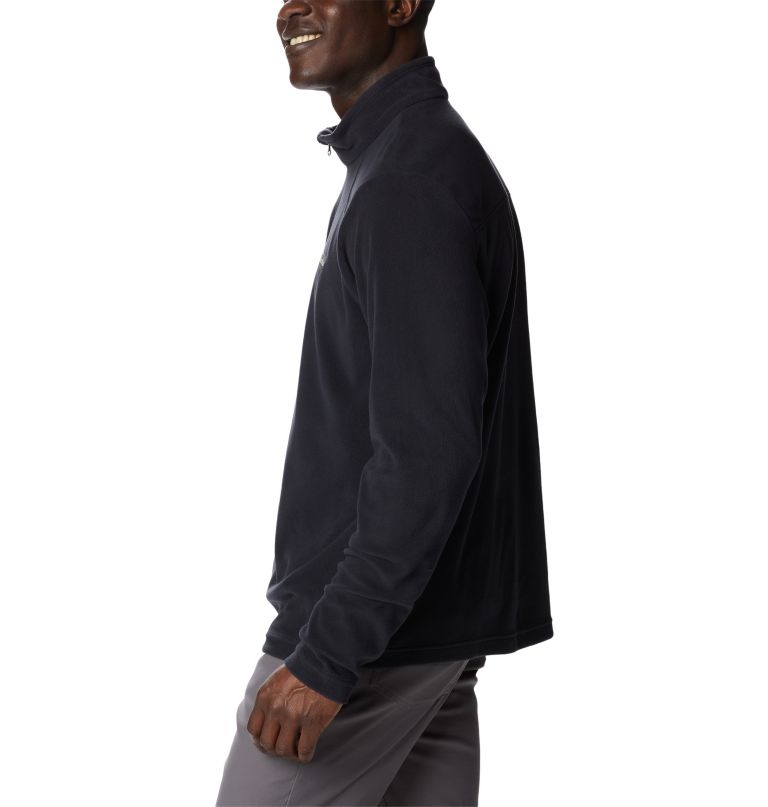 blusa de lã polar lake aloha com meio zíper para homens - tamanho alto