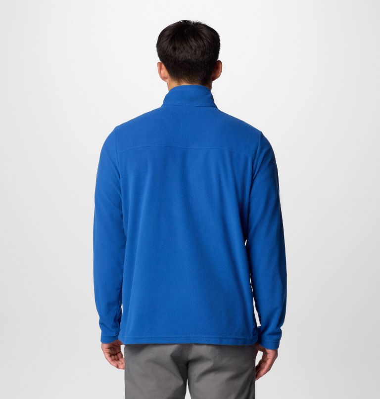 blusa de lã polar lake aloha com meio zíper para homens - tamanho alto