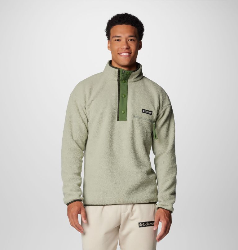 pulôver masculino helvetia ii half snap fleece