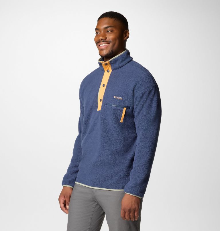 pulôver masculino helvetia ii half snap fleece