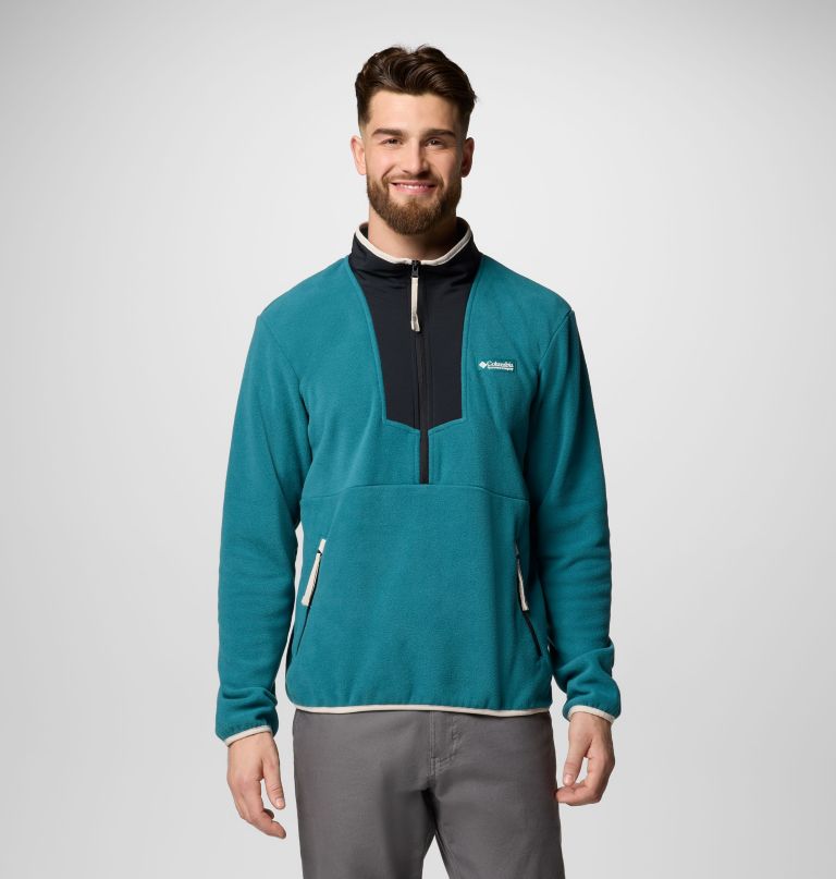 fleece masculino sequoia grove com meio zíper