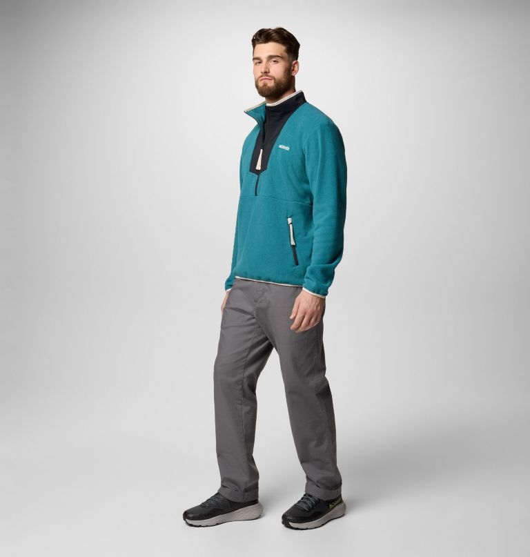 fleece masculino sequoia grove com meio zíper