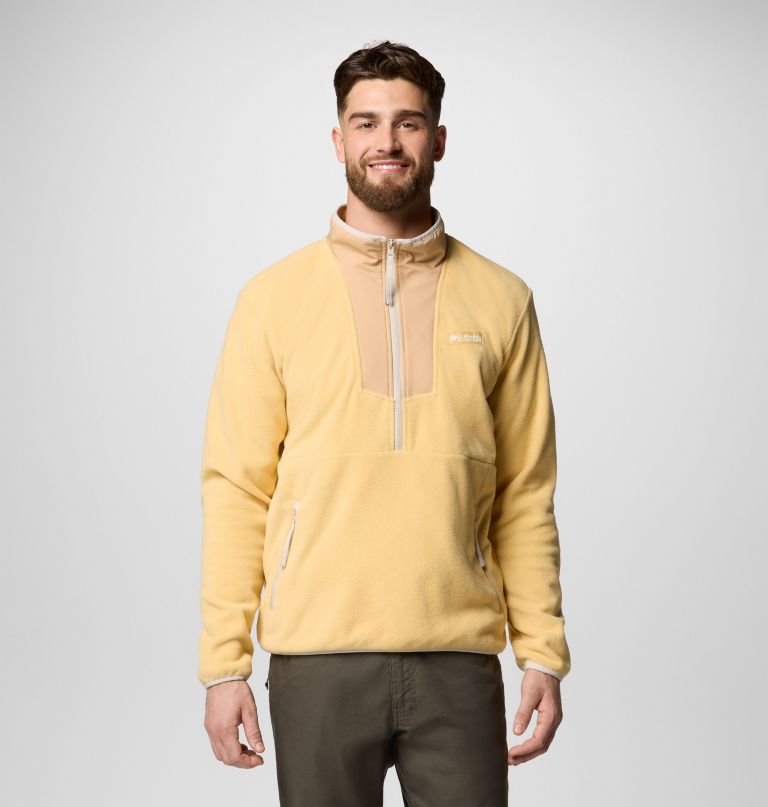fleece masculino sequoia grove com meio zíper