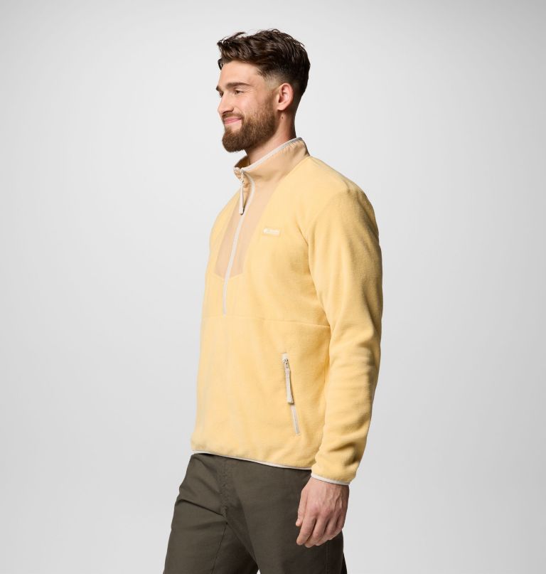 fleece masculino sequoia grove com meio zíper
