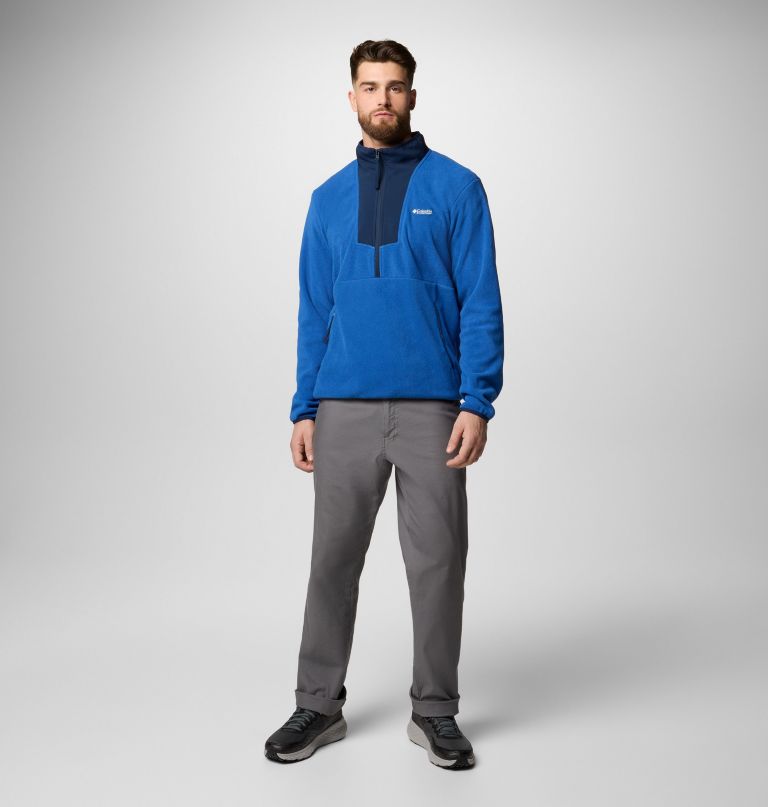 fleece masculino sequoia grove com meio zíper