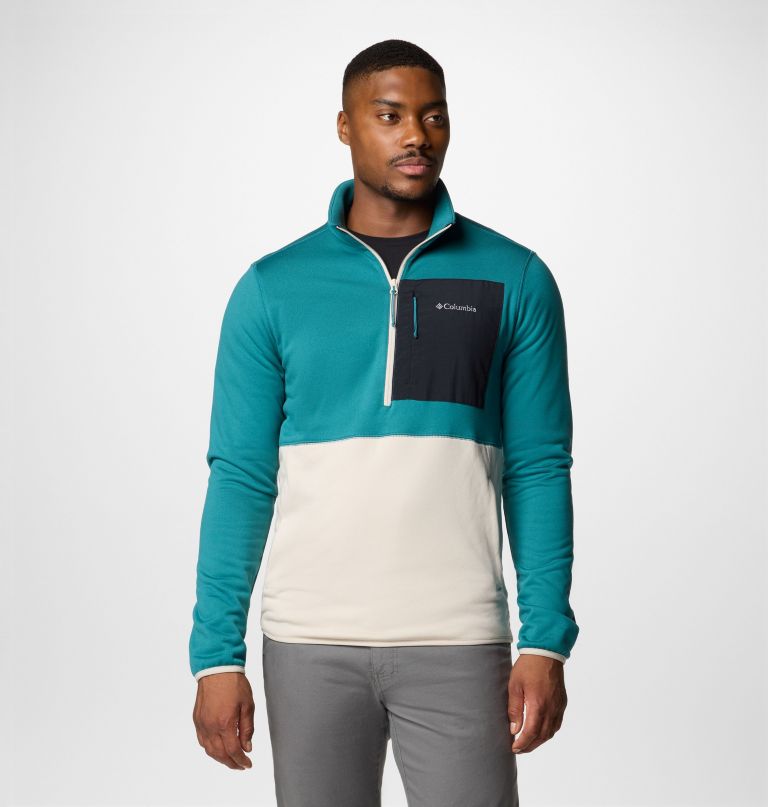 jaqueta masculina columbia hike half zip ii