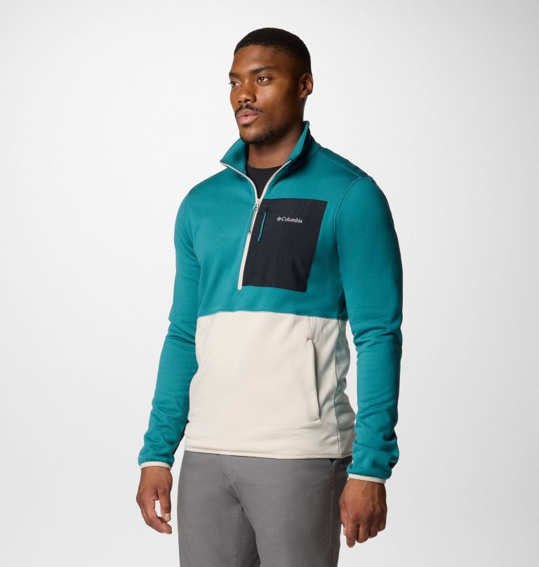jaqueta masculina columbia hike half zip ii