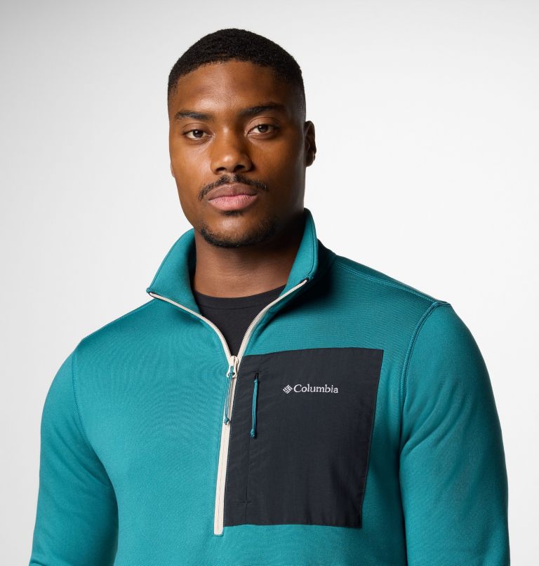 jaqueta masculina columbia hike half zip ii
