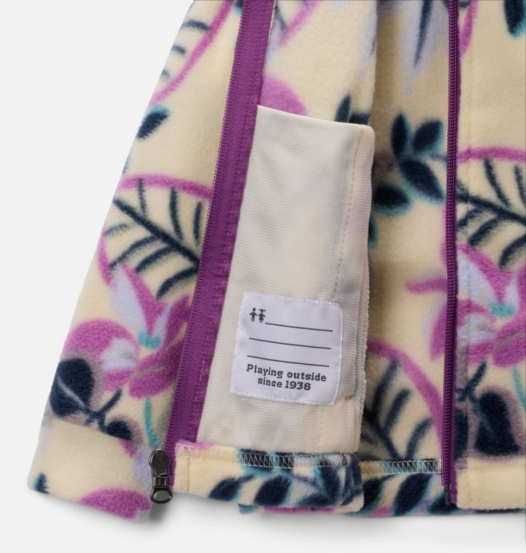jaqueta de lã estampada benton springs ii para meninas pequenas