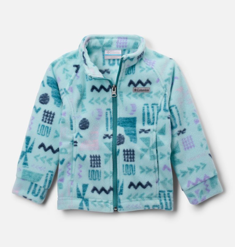 jaqueta de lã estampada benton springs ii para meninas pequenas