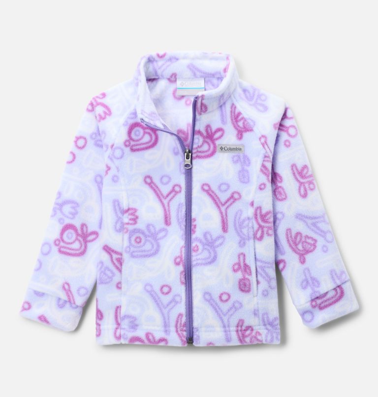 jaqueta de lã estampada benton springs ii para meninas pequenas