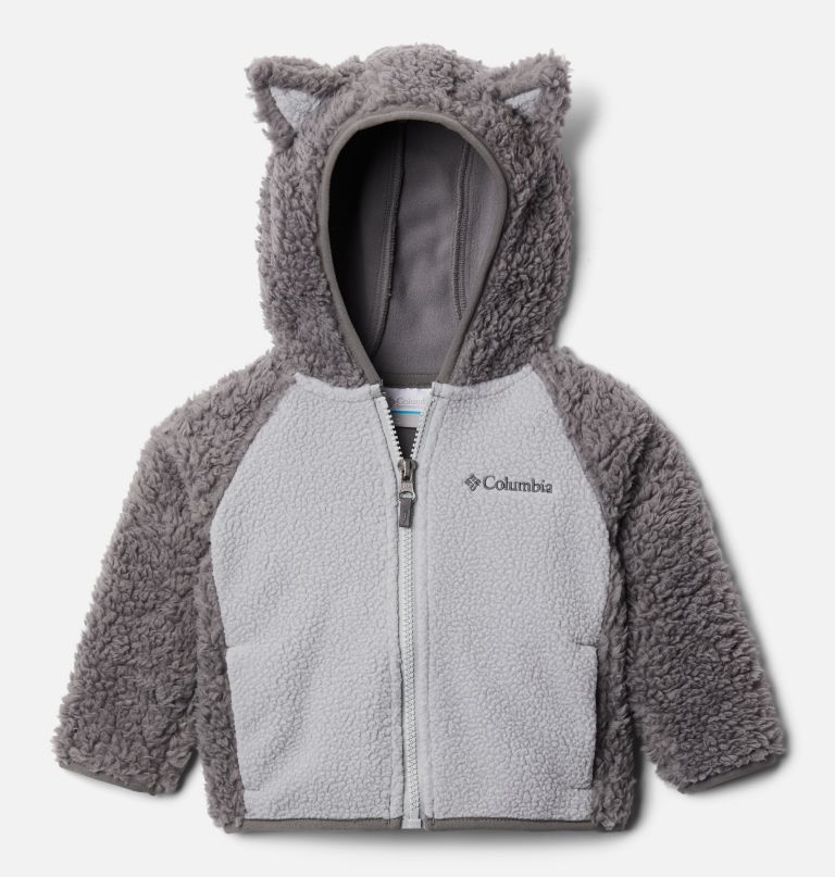 jaqueta sherpa foxy baby para bebê