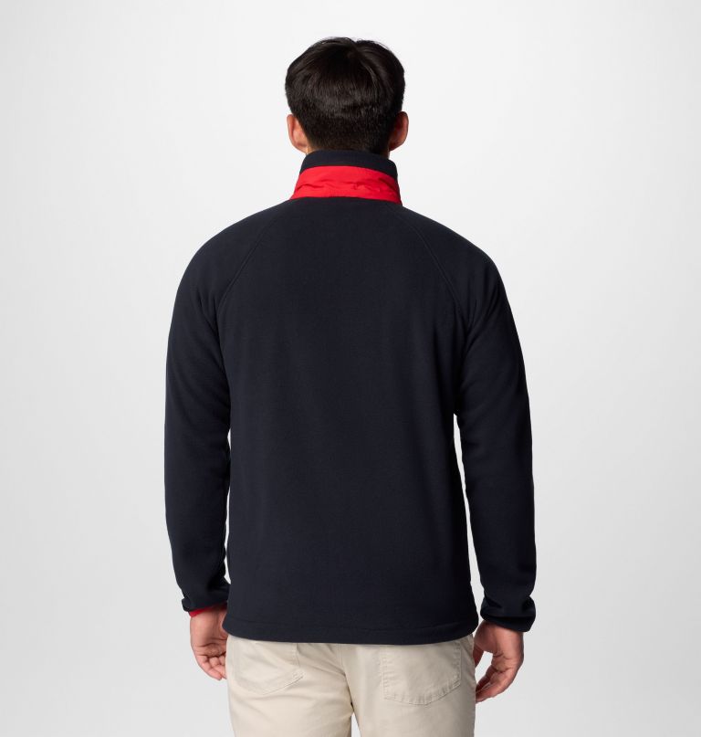 jaqueta fleece masculina universitária flanker iv - georgia - tamanho alto