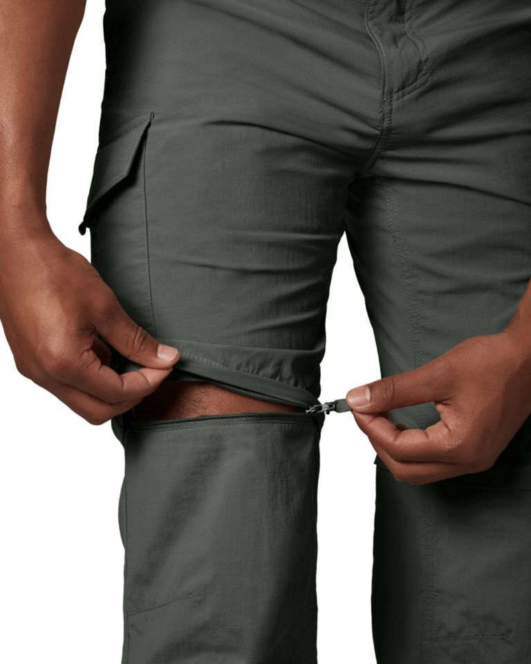 calças conversíveis silver ridge para homem